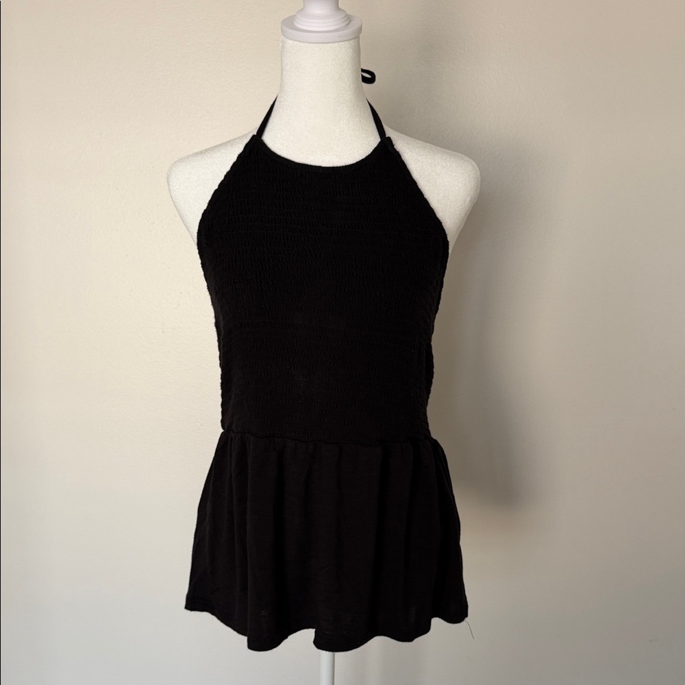 Maurices Black Halter Tank Top